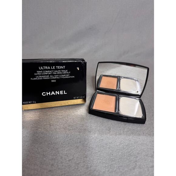 Chanel Ultra Le Teint Ultrawear All Day Comfort Flawless Finish Compact B60 - Picture 2 of 5